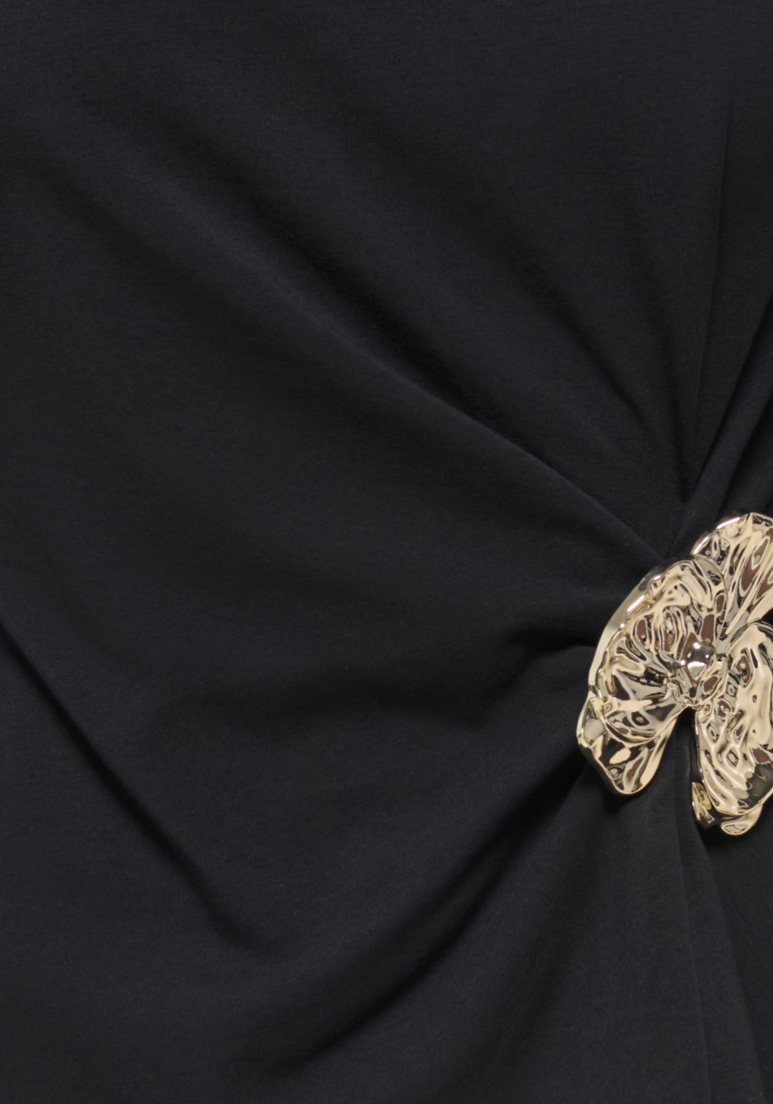 Jdy Sala Metal Detail Top - Black 3 Shaws Department Stores