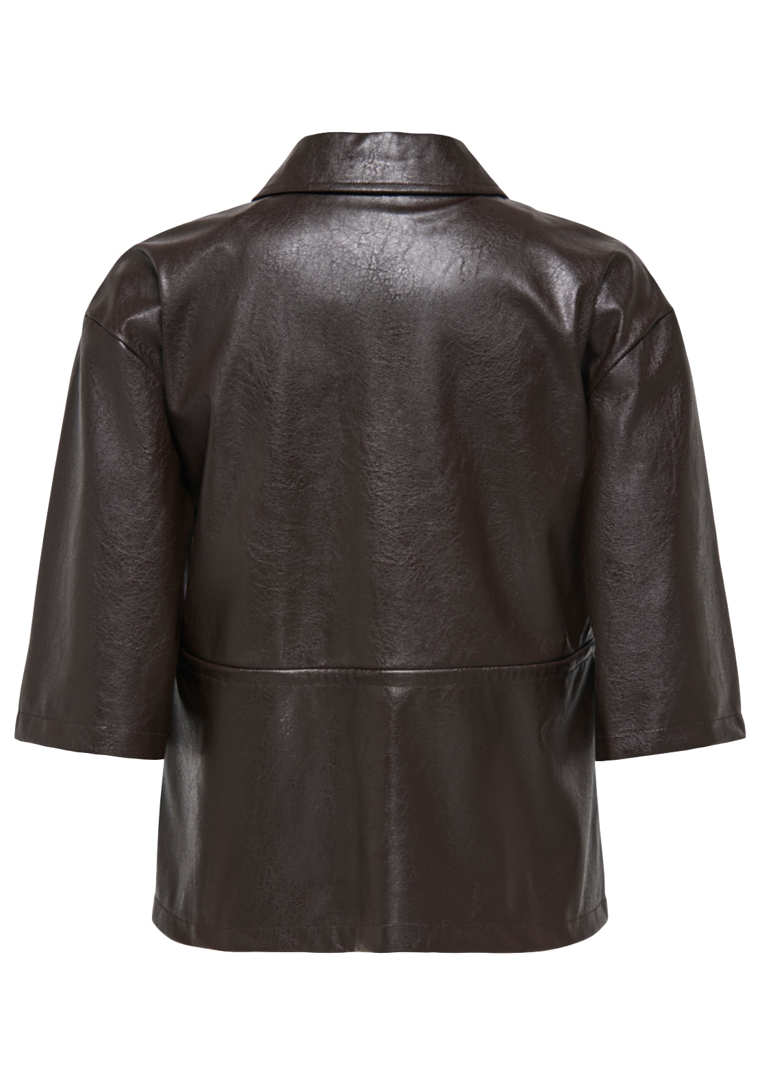 Jdy Uniq 2/4 Sleeves Top - Black 2 Shaws Department Stores