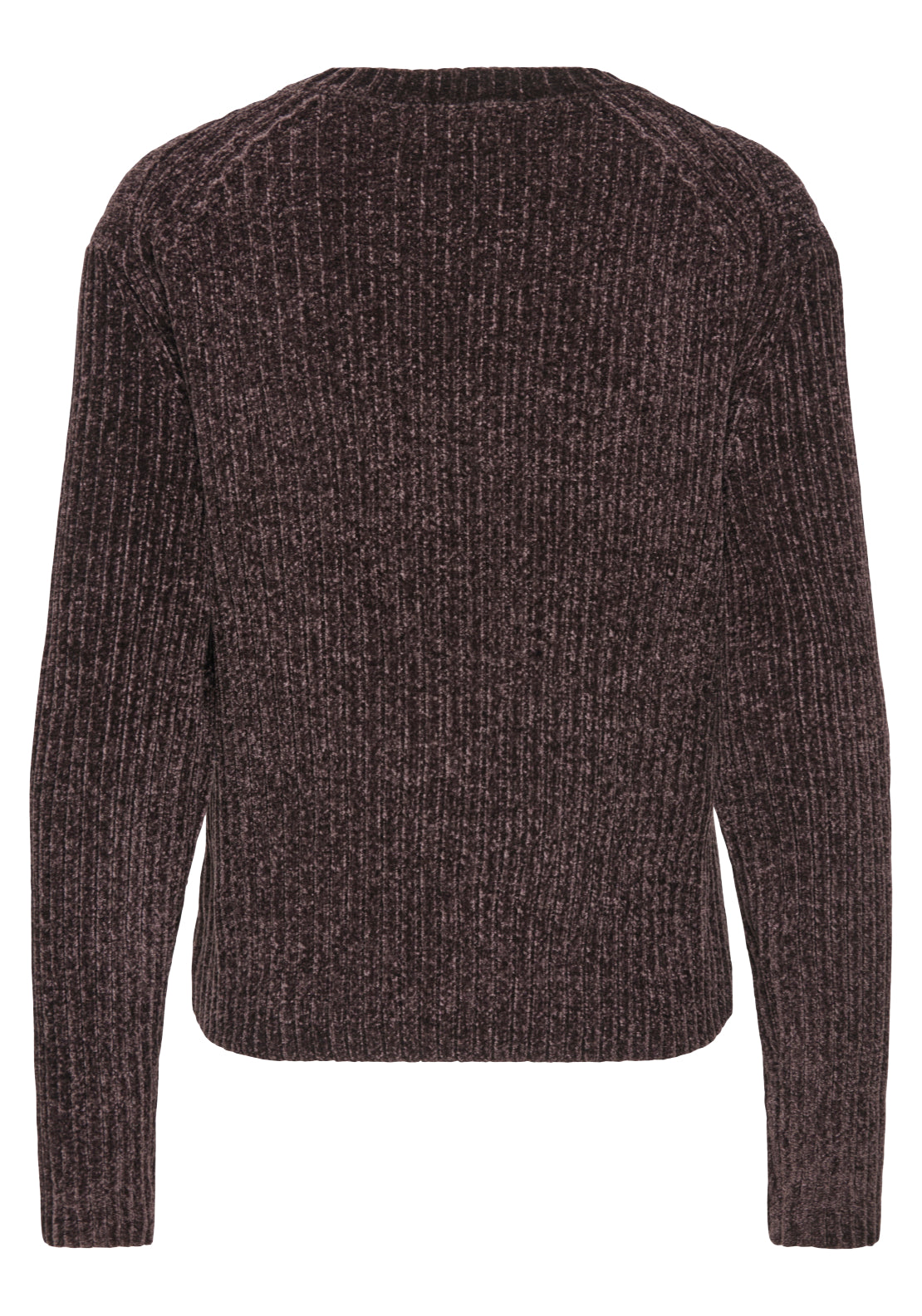 Jdy Carie Long Sleeve Chenille Pullover - Brown 2 Shaws Department Stores