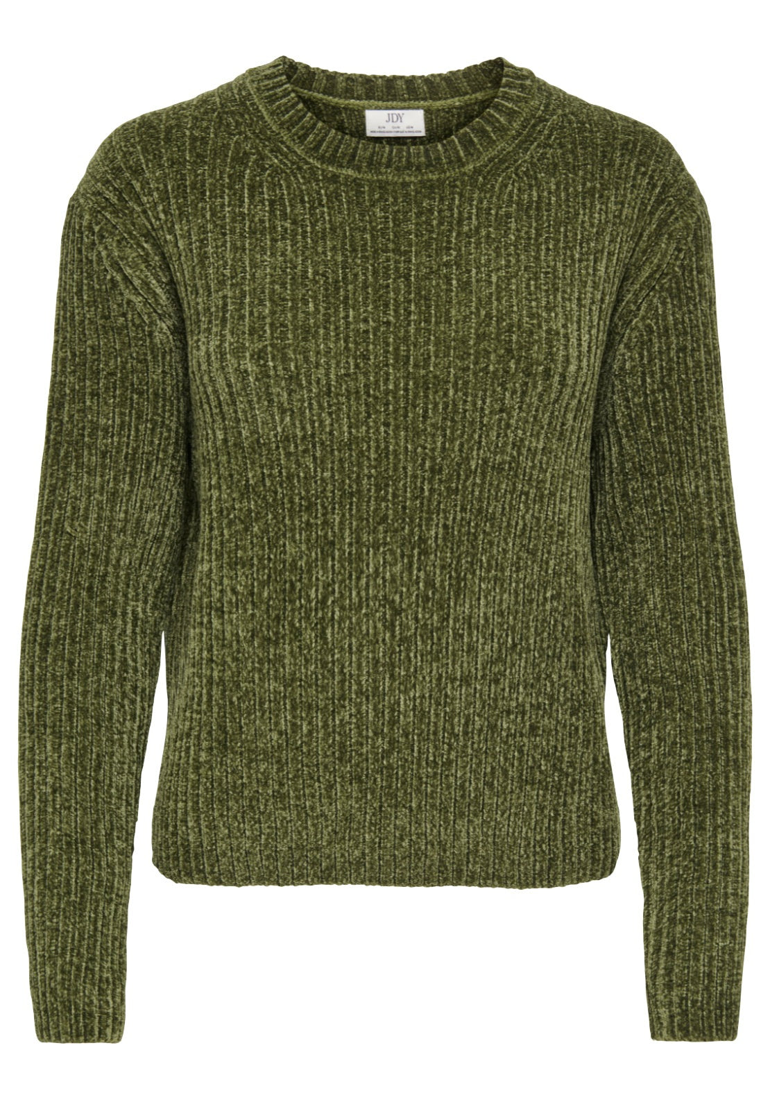 Jdy Carie Long Sleeve Chenille Pullover - Sphagnum 1 Shaws Department Stores