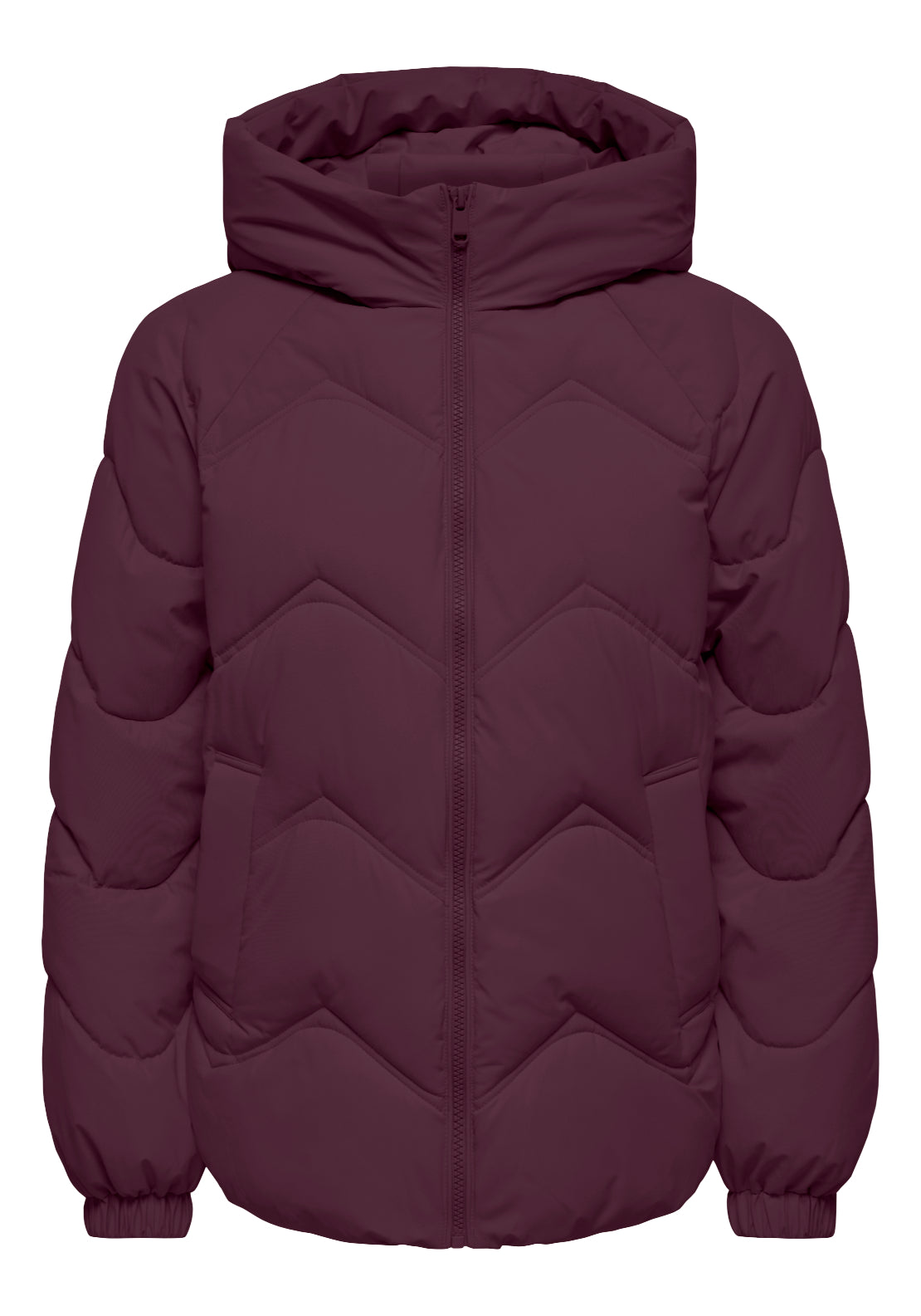 Jdy Power Short Hood Puffer Coat - Fig 1 Shaws Department Stores