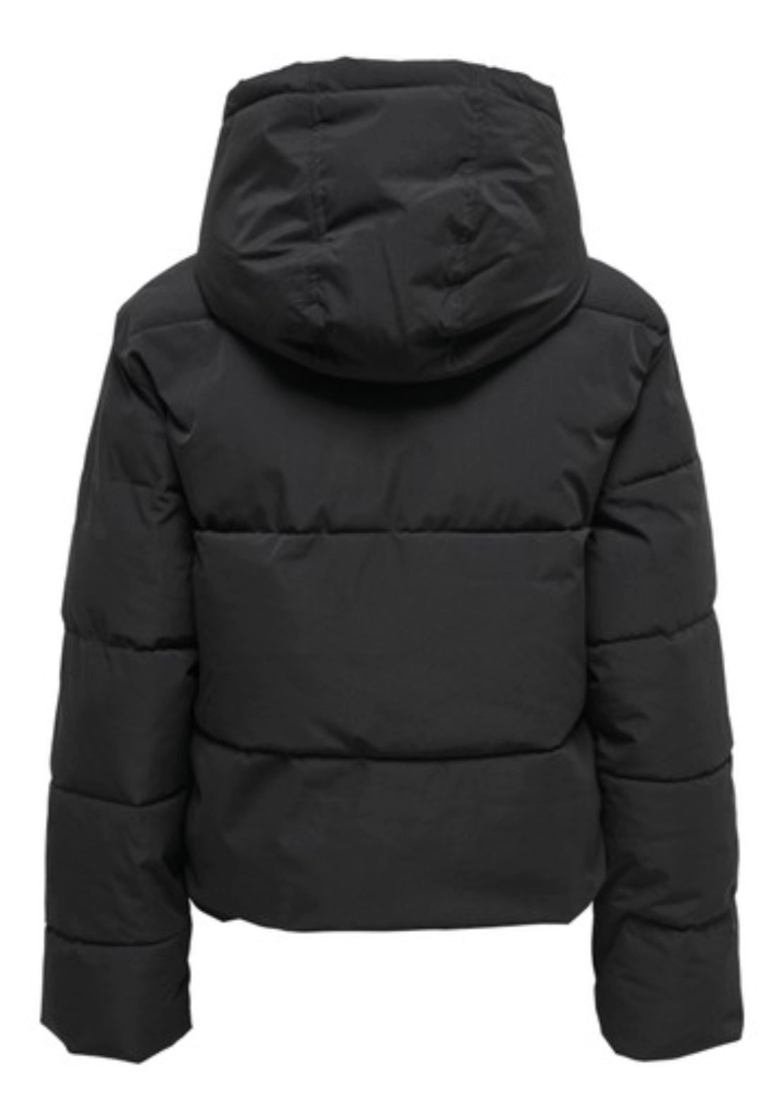 Blair Short Hooded Puffer Coat - Black