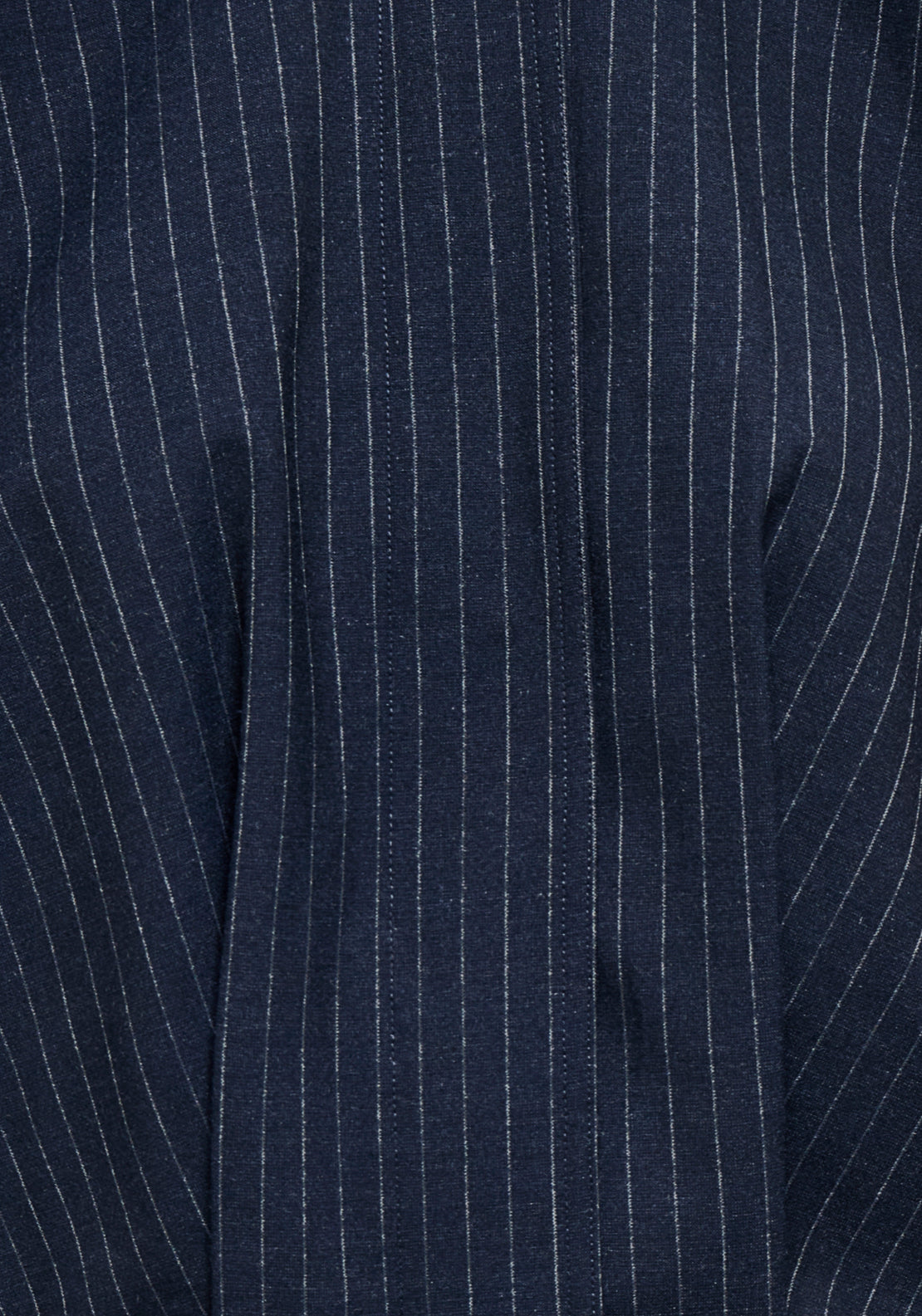 Jdy Megan Long Sleeve Bomber Shacket - Navy Blazer Pinstripe White 3 Shaws Department Stores