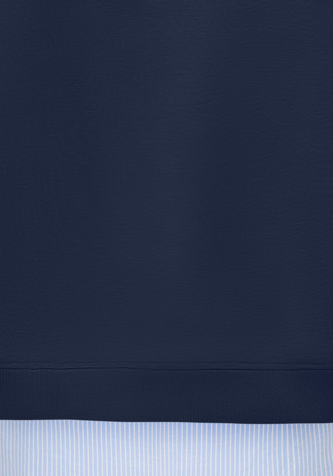 Jdy Laura Long Sleeve Shirt Detail Sweatshirt - Blue 3 Shaws Department Stores