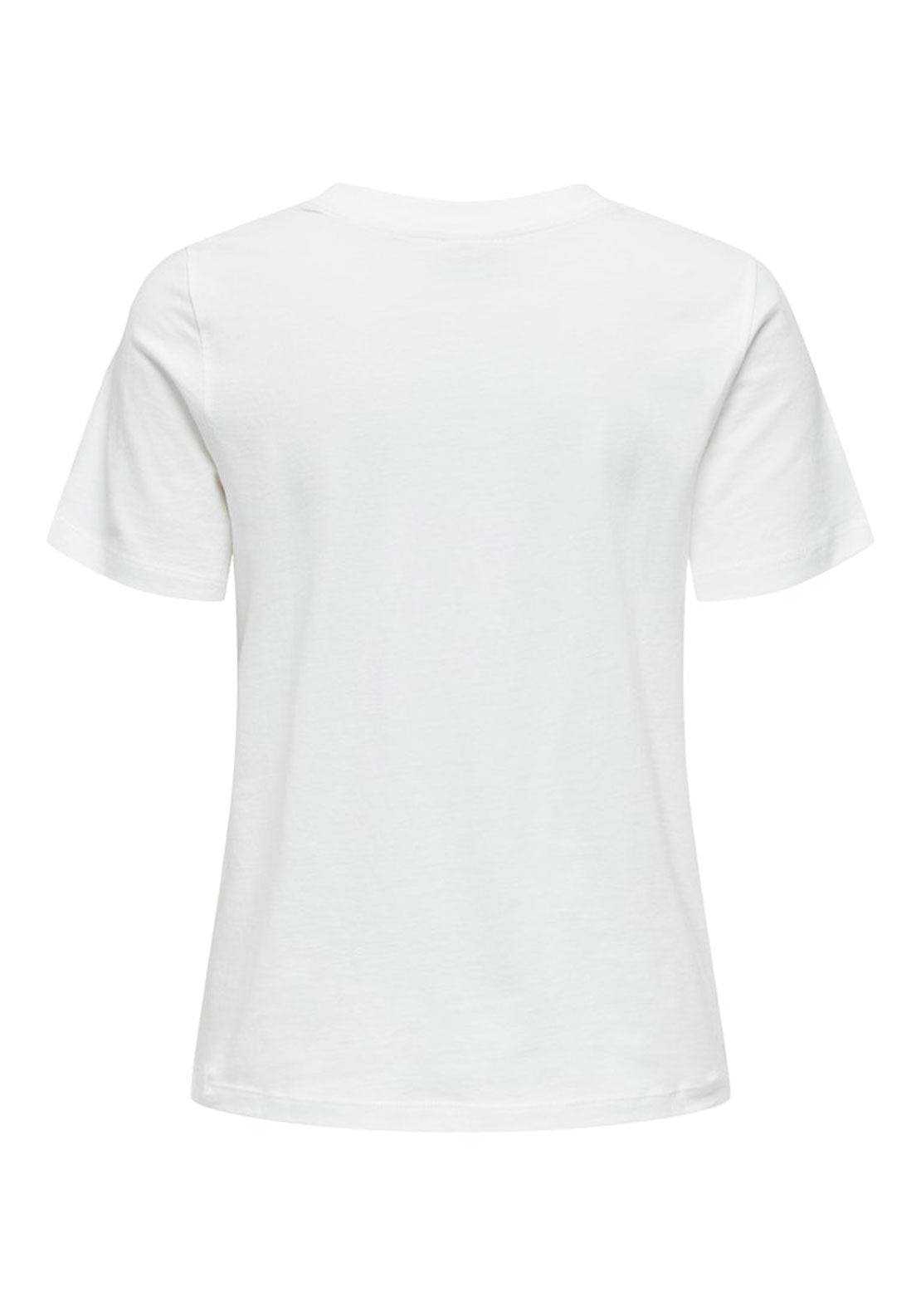 Jdy Short Sleeve T-Shirt - White 7 Shaws Department Stores