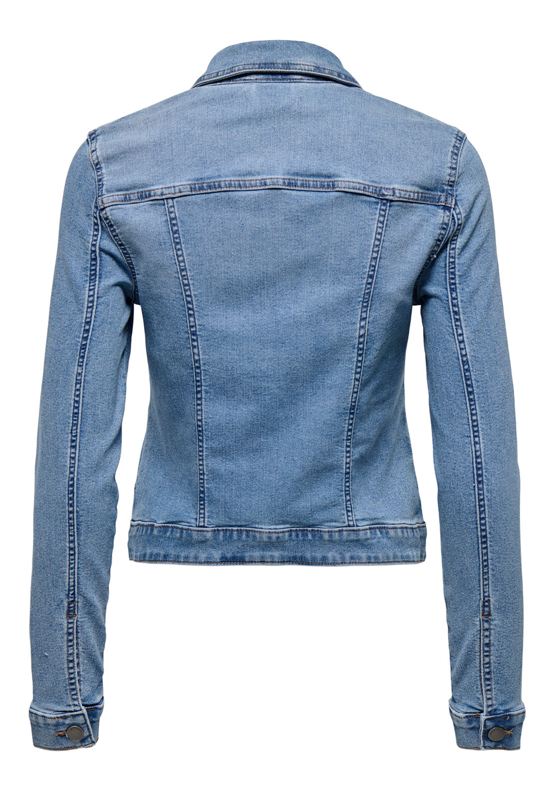 Jdy Moon Long Sleeve Denim Jacket - Medium Blue Denim 7 Shaws Department Stores
