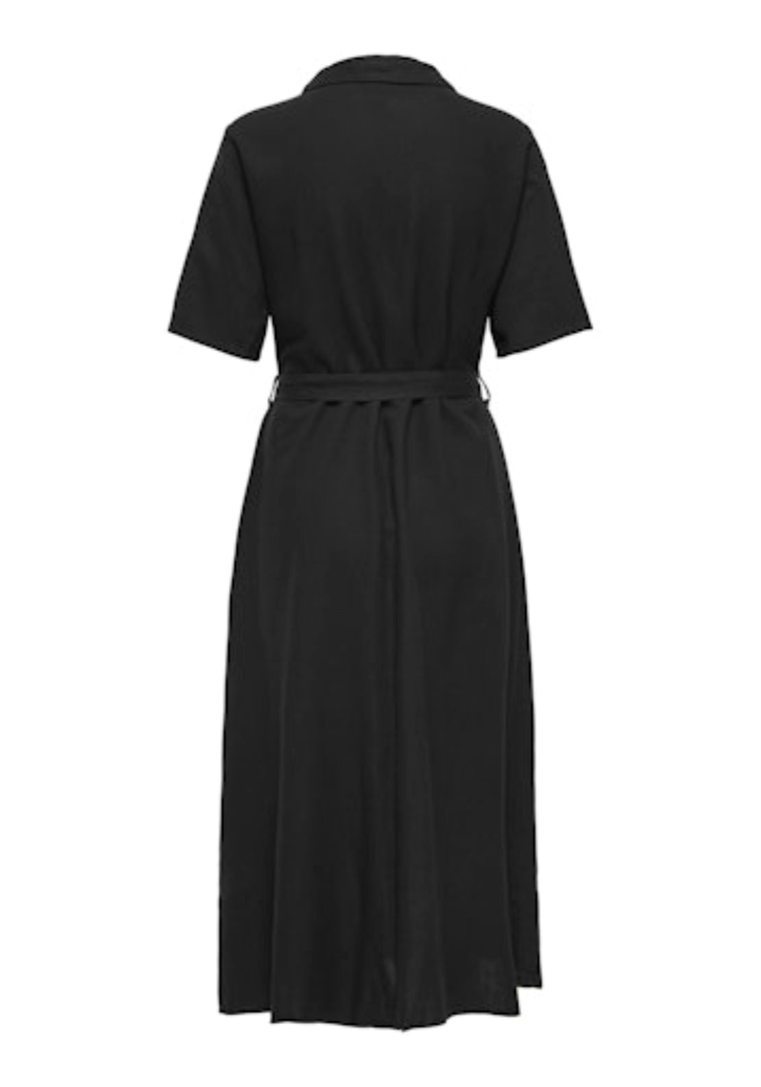 Jdy Say 2/4 Midi Shirt Dress - Black 6 Shaws Department Stores