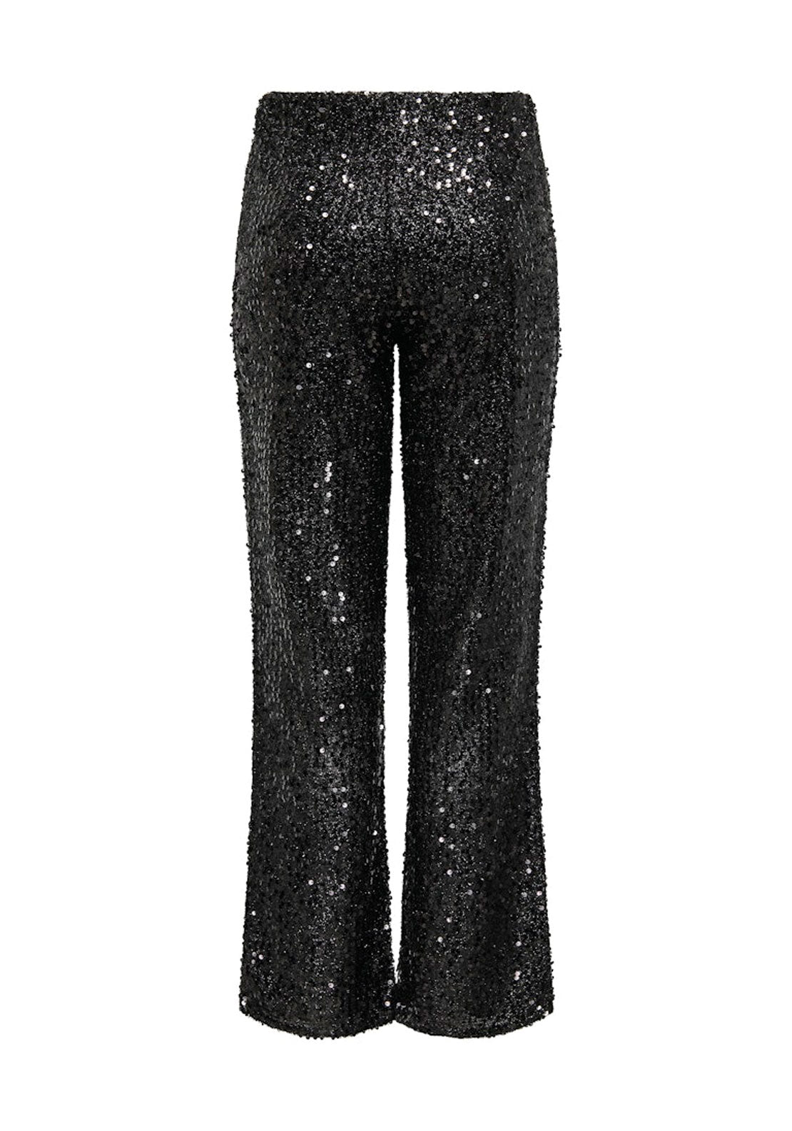 Jdy Sequins Trousers - Black Sequins 7 Shaws Department Stores