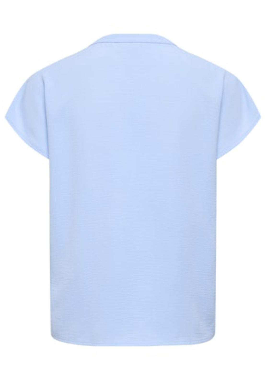 Jdy Lion Life Short Sleeve Top - Powder Blue 4 Shaws Department Stores