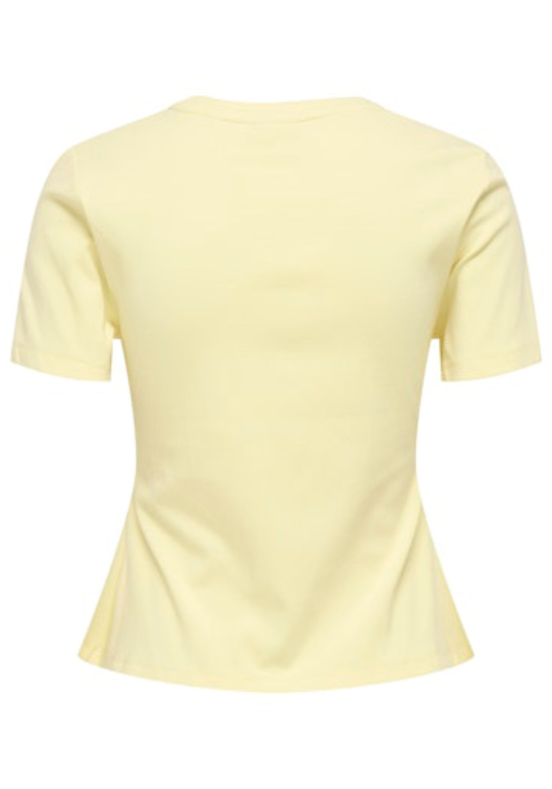 Jdy Tessa Short Sleeve Detail Top - Double Cream 2 Shaws Department Stores