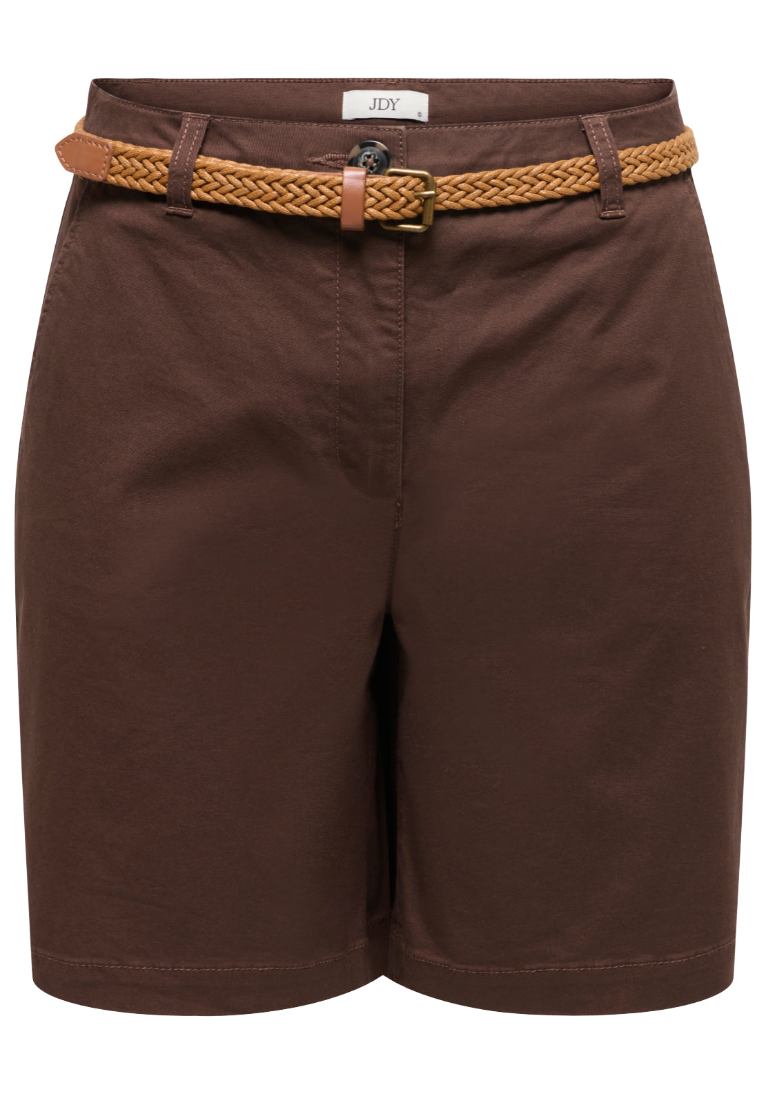 Jdy Chicago Medium Waist Bermuda Shorts - Chicory Coffee 1 Shaws Department Stores