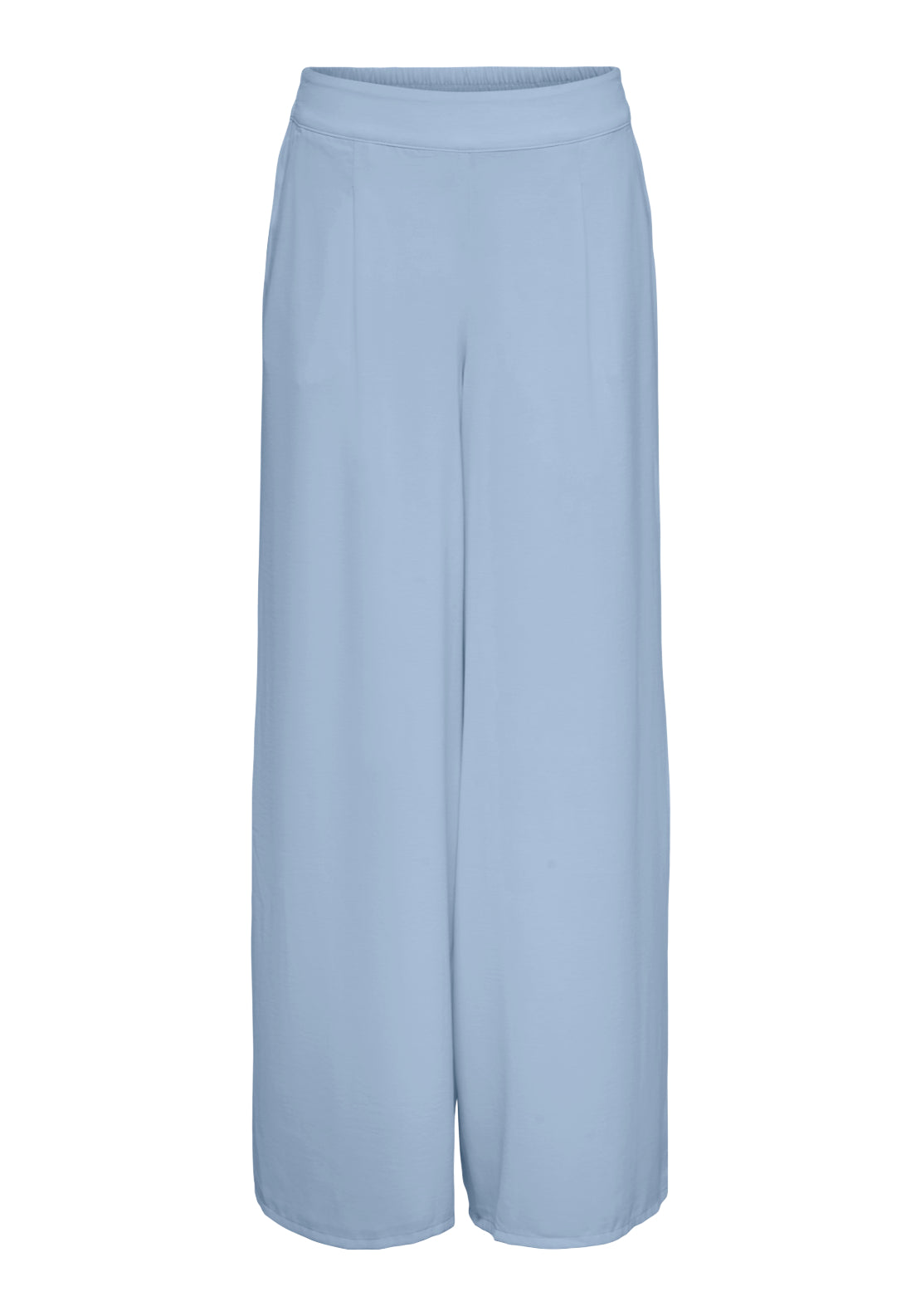 Jdy Aya Medium Waist Wide Pant - Cashmere Blue 1 Shaws Department Stores