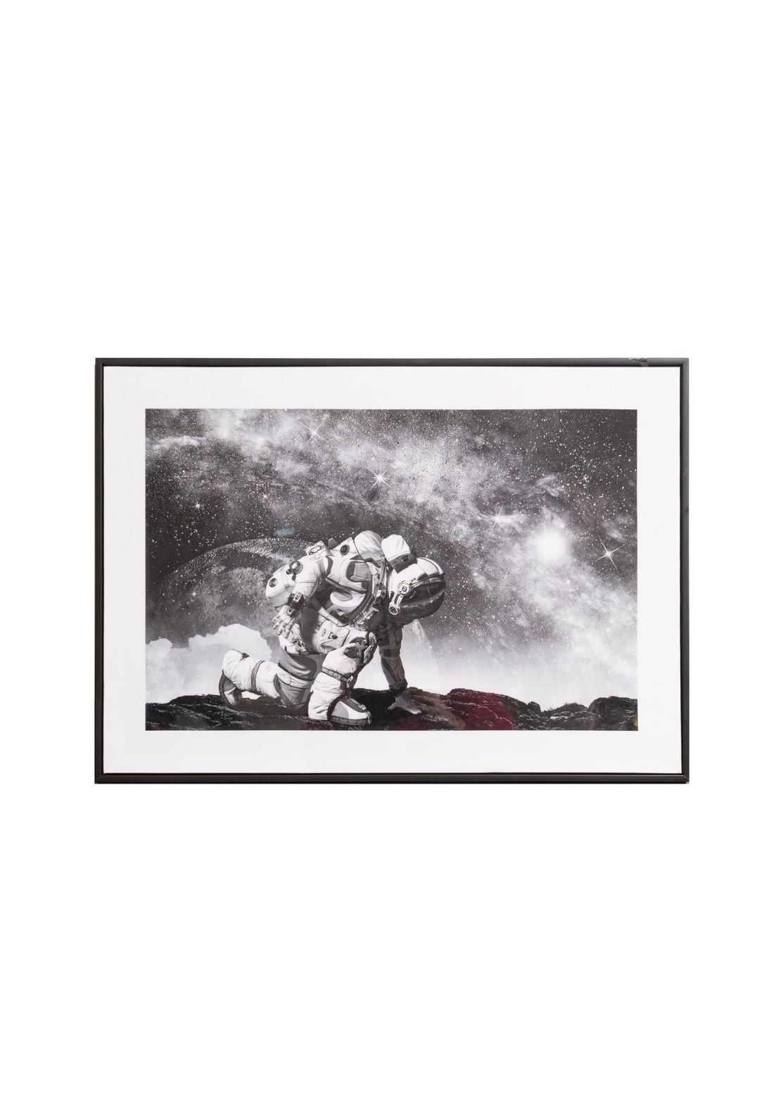 The Grange Collection Stonewall Gallery Framed Picture - Black 1 Shaws Department Stores