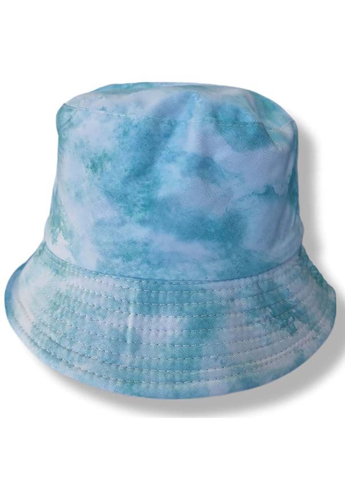 Passion Accessories Tie Dye Reversible Bucket Hat - Aqua 1 Shaws Department Stores
