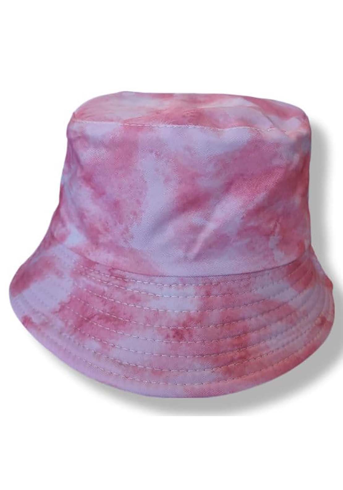 Passion Accessories Tie Dye Reversible Bucket Hat - Peach 1 Shaws Department Stores