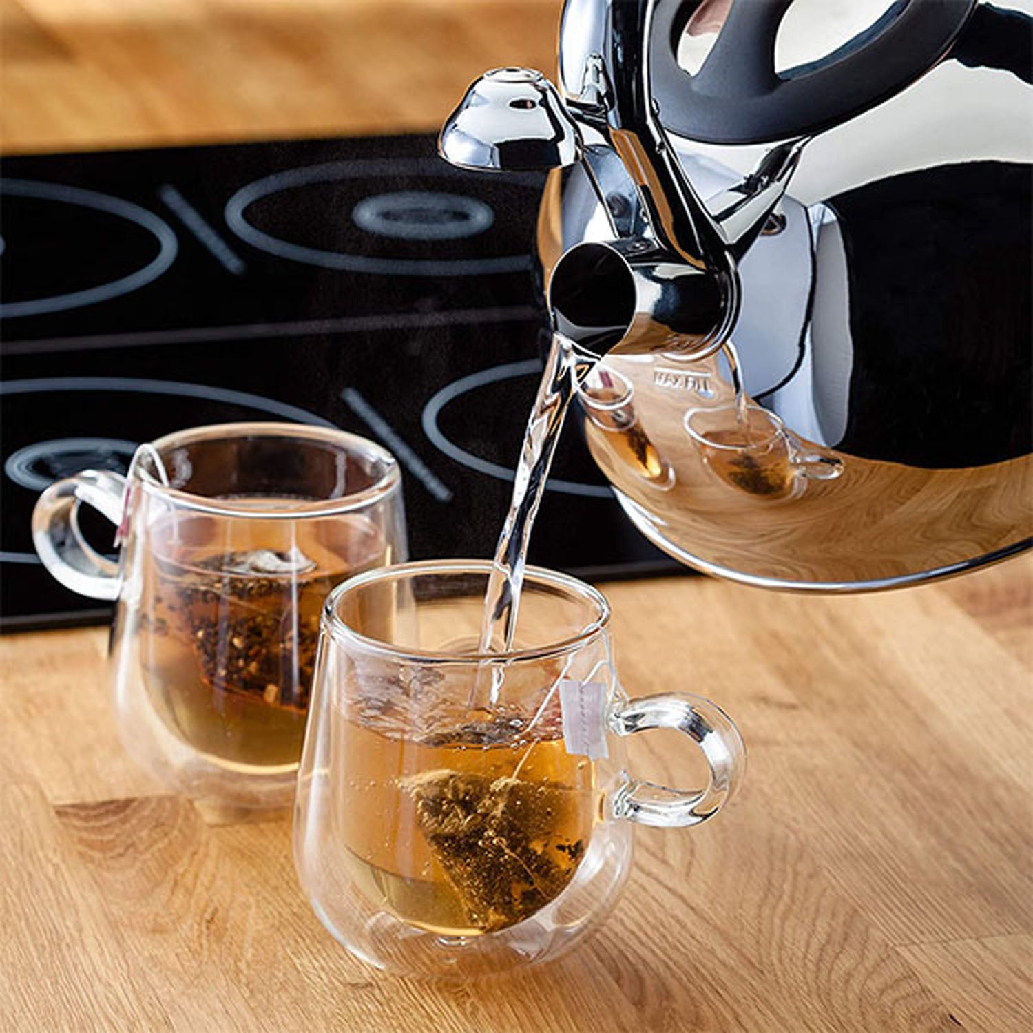 Judge JQ04 Stove Top Whistling Kettle, 3L 3 Shaws Department Stores