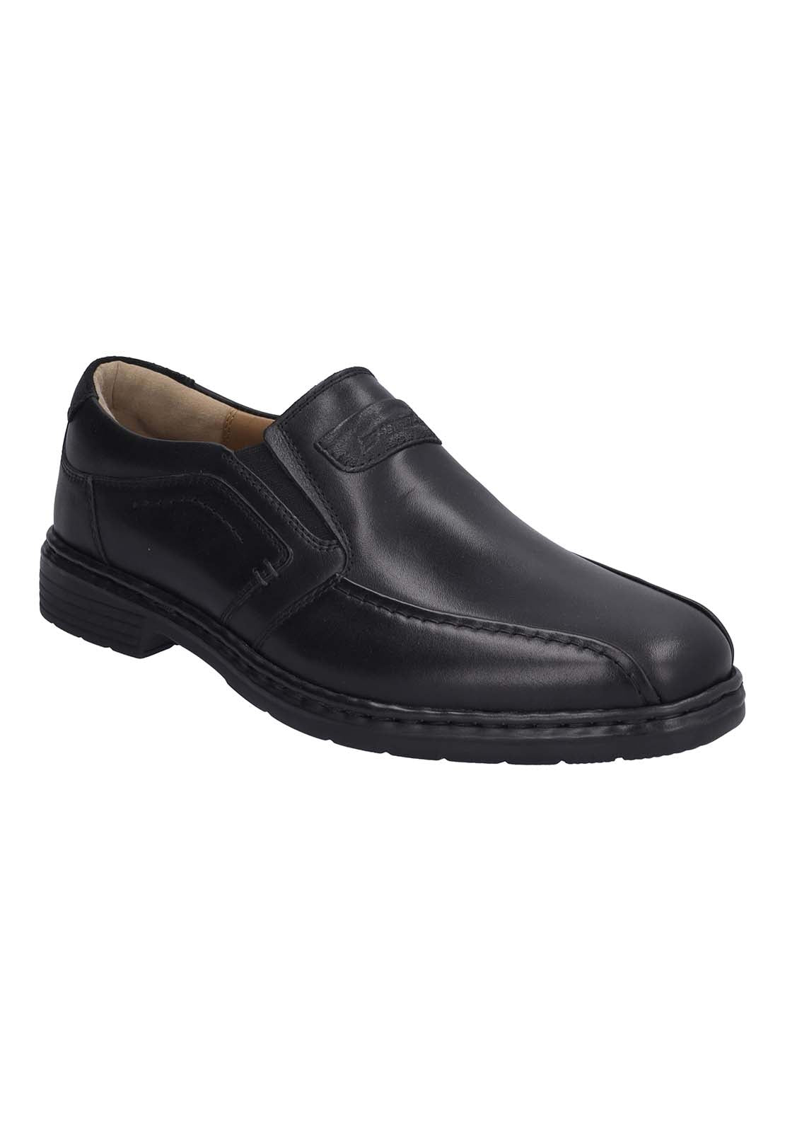 Josef Seibel Slip On With Side Gusset - Black 2 Shaws Department Stores