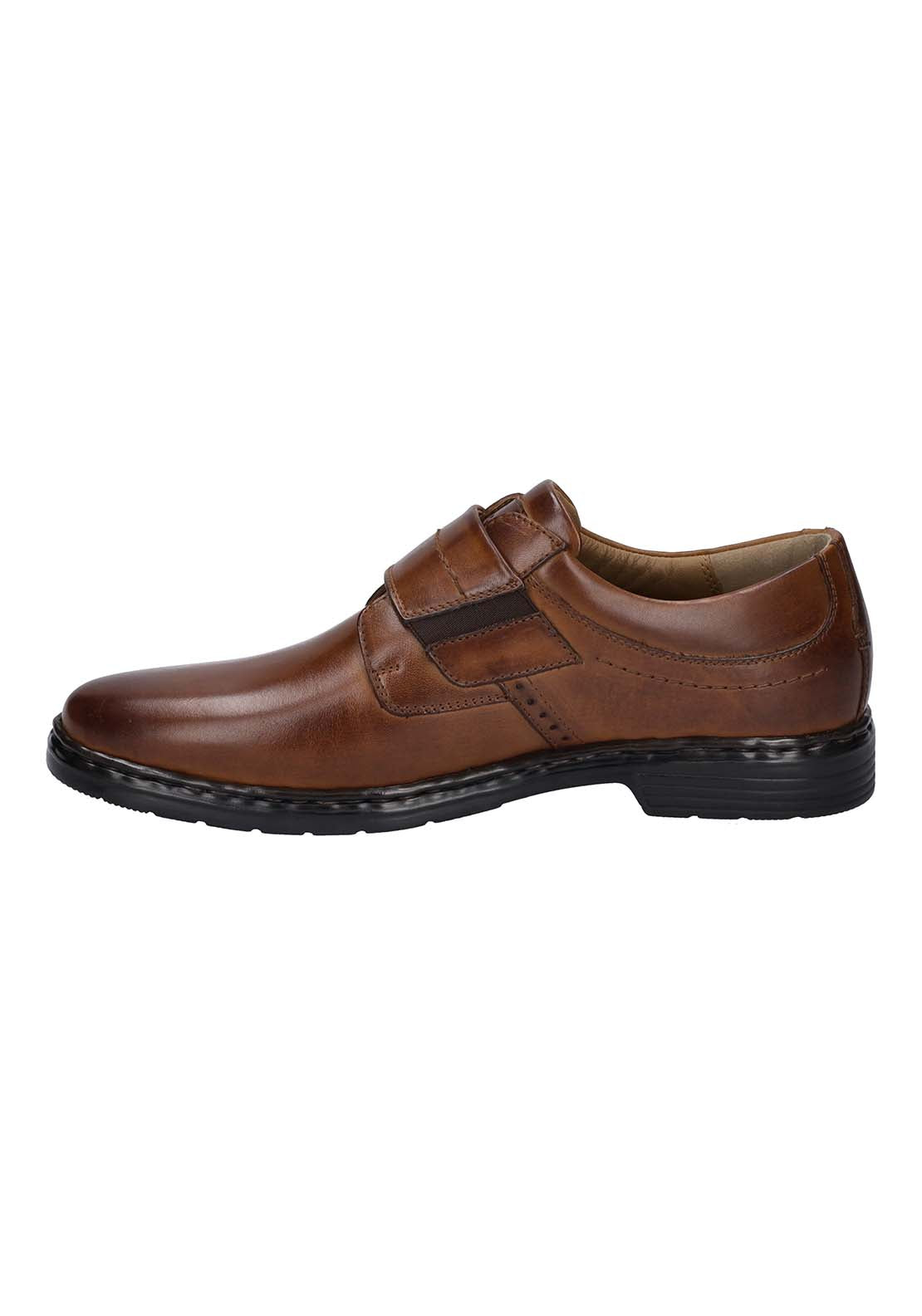 Josef Seibel Velcro Strap - Brown 3 Shaws Department Stores