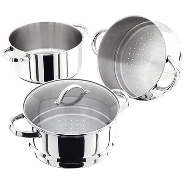 Judge Steamers 22cm 3 Tier Steamer Set | JX04 2 Shaws Department Stores