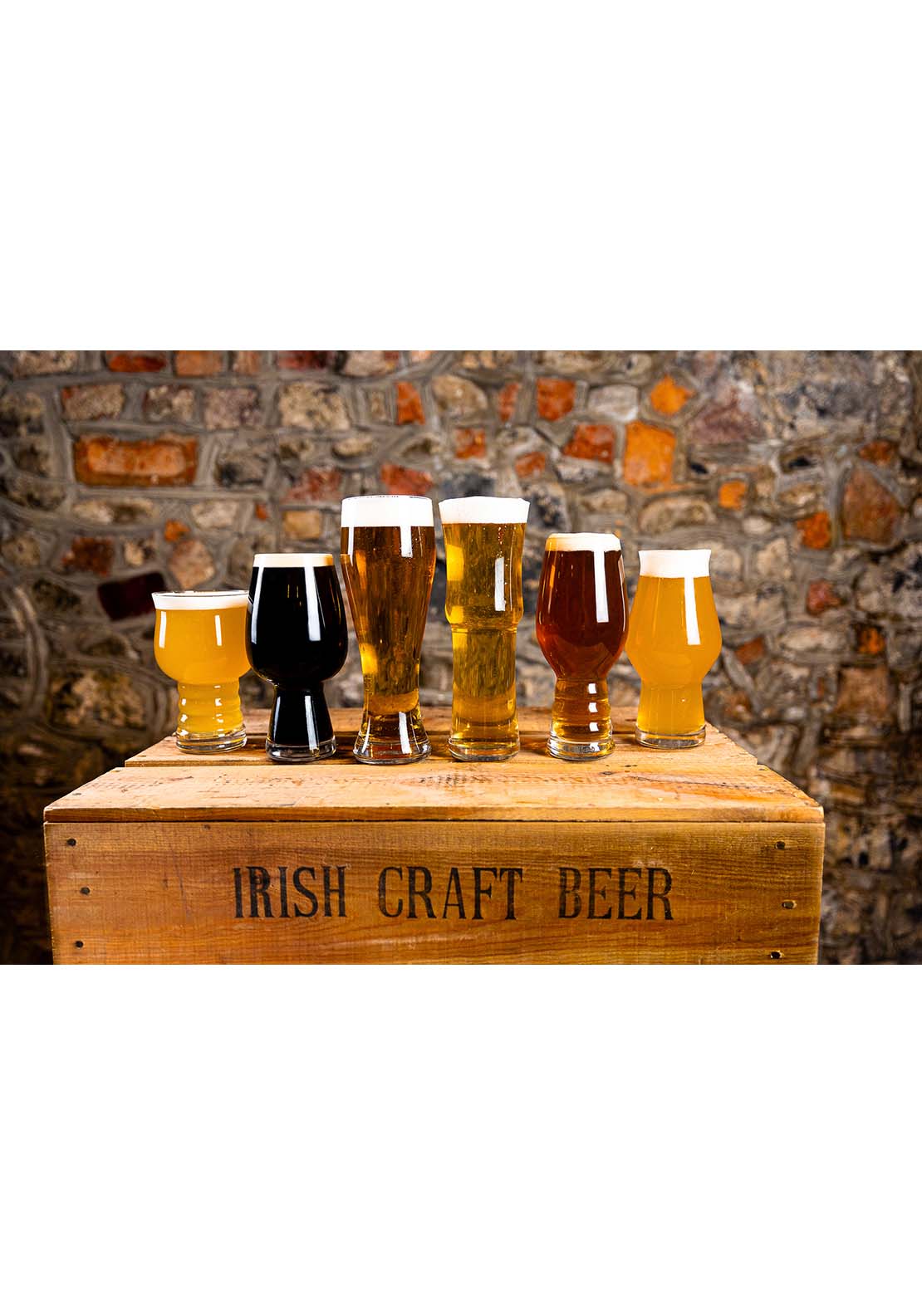 Killarney Crystal Irish Craft Beer Gift Set 2 Shaws Department Stores