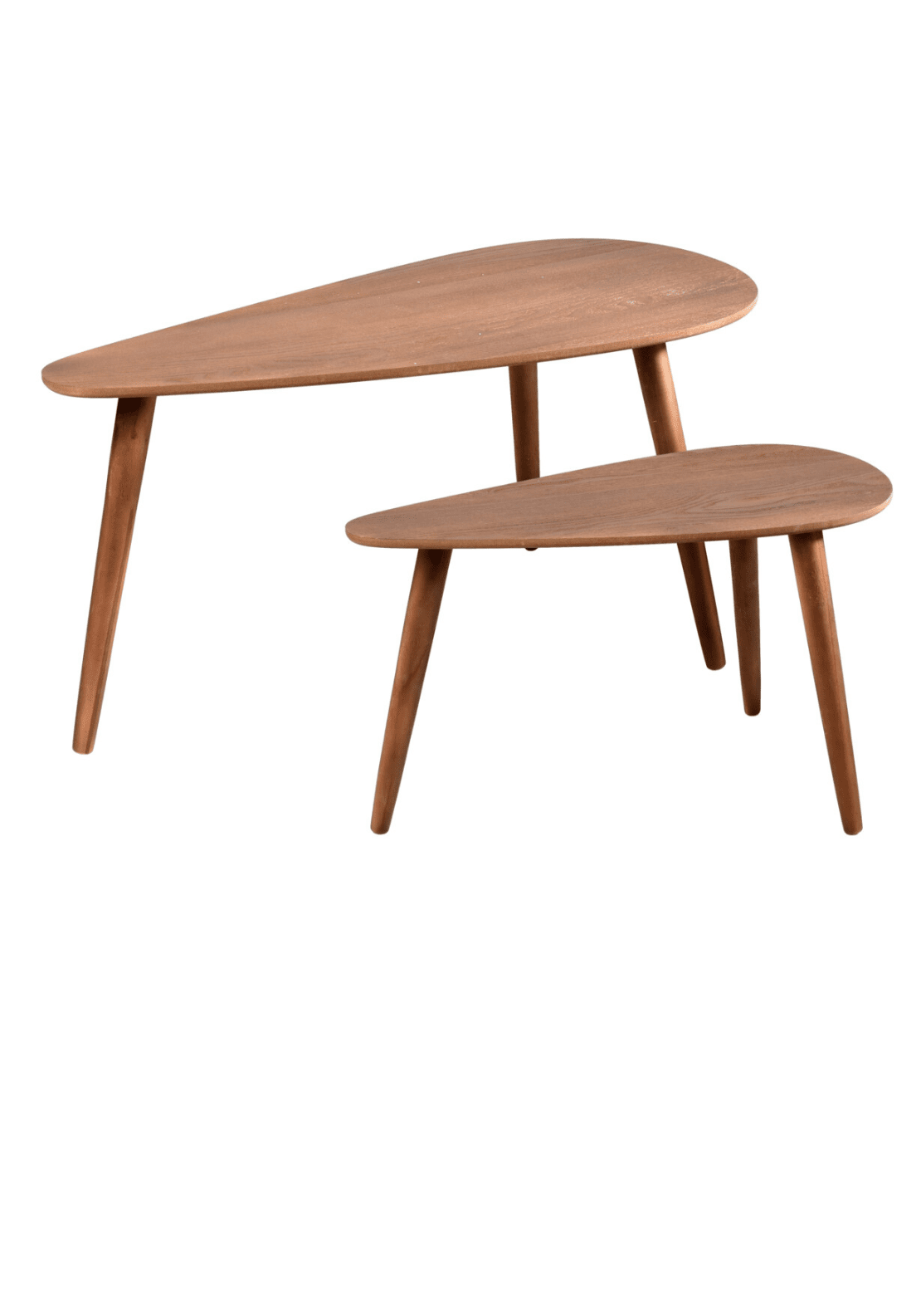 The Home Collection 2 Piece Walnut Side Table 1 Shaws Department Stores