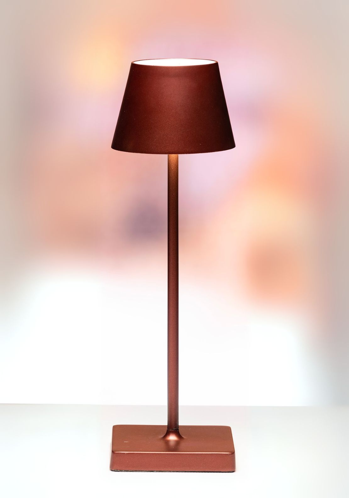 The Grange Collection Usb Table Lamp - Maroon 1 Shaws Department Stores