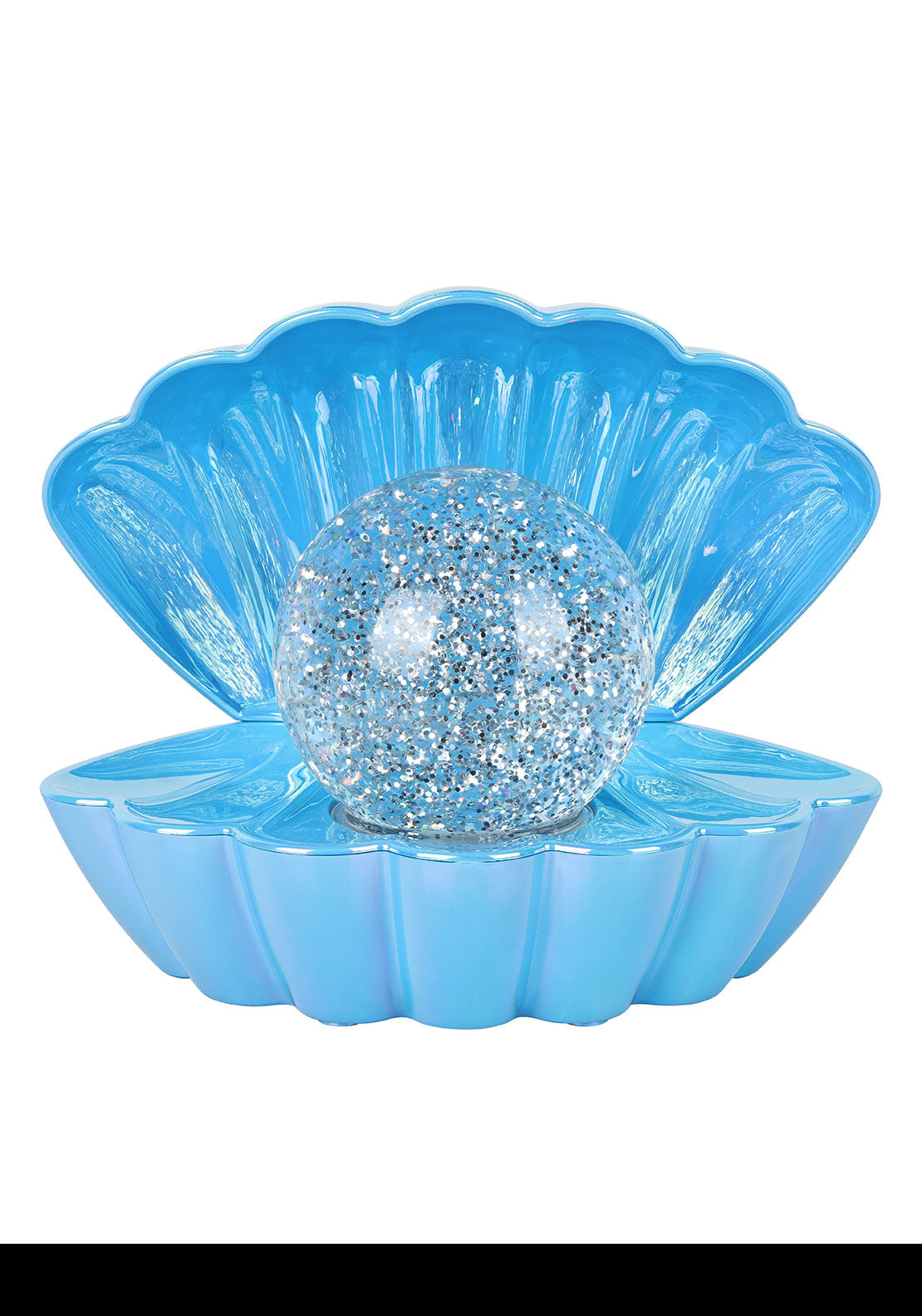 Sense Aroma Colour LED Clam with Glitter Pearl - Blue Pearl 1 Shaws Department Stores
