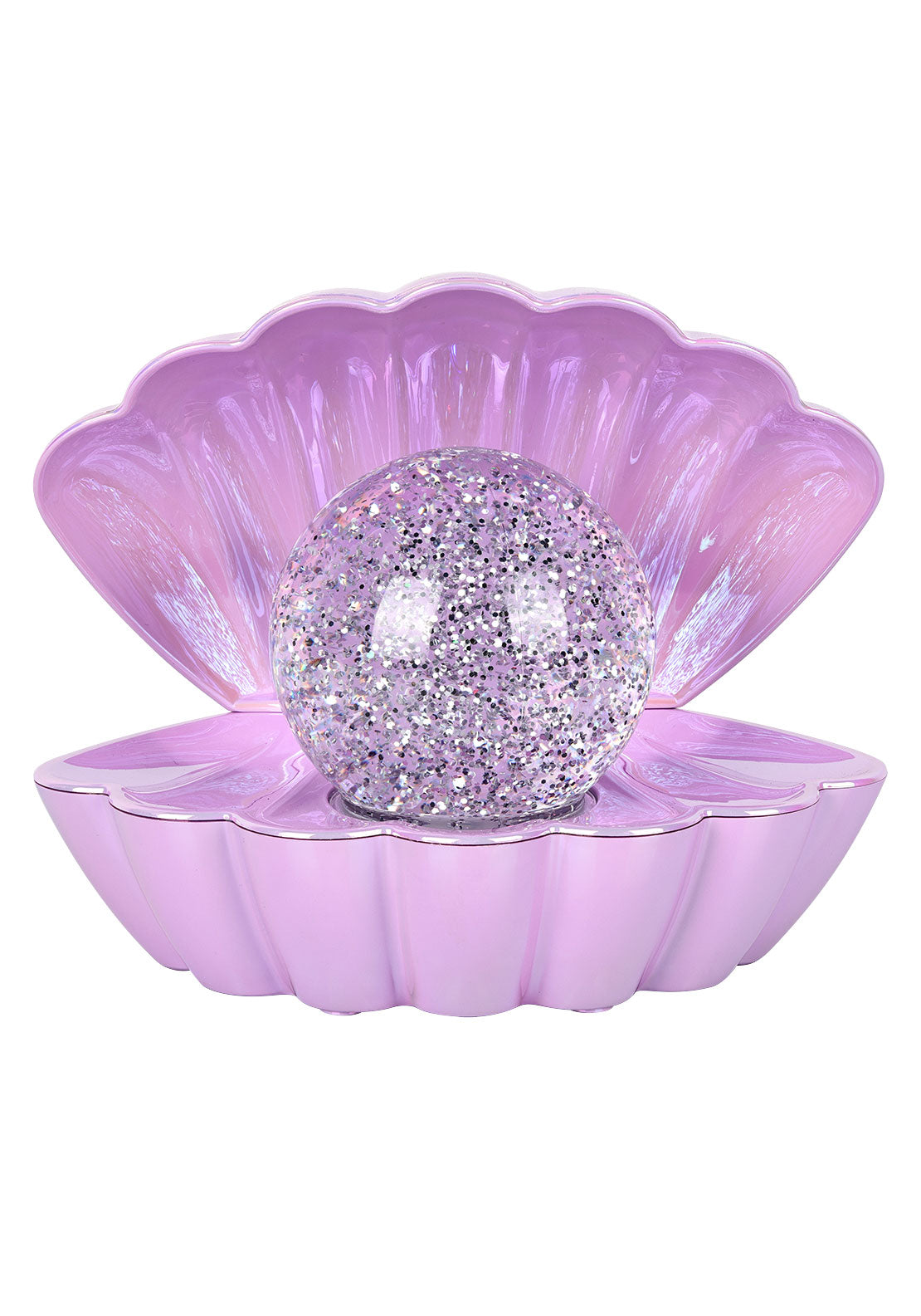 Sense Aroma Colour LED Clam with Glitter Pearl - Lilac Pearl 1 Shaws Department Stores