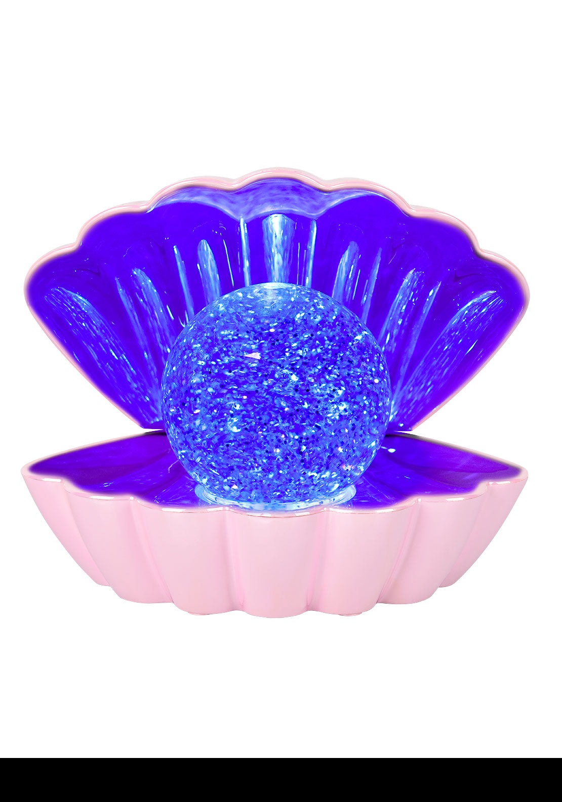 Sense Aroma Colour LED Clam with Glitter Pearl 2 Shaws Department Stores
