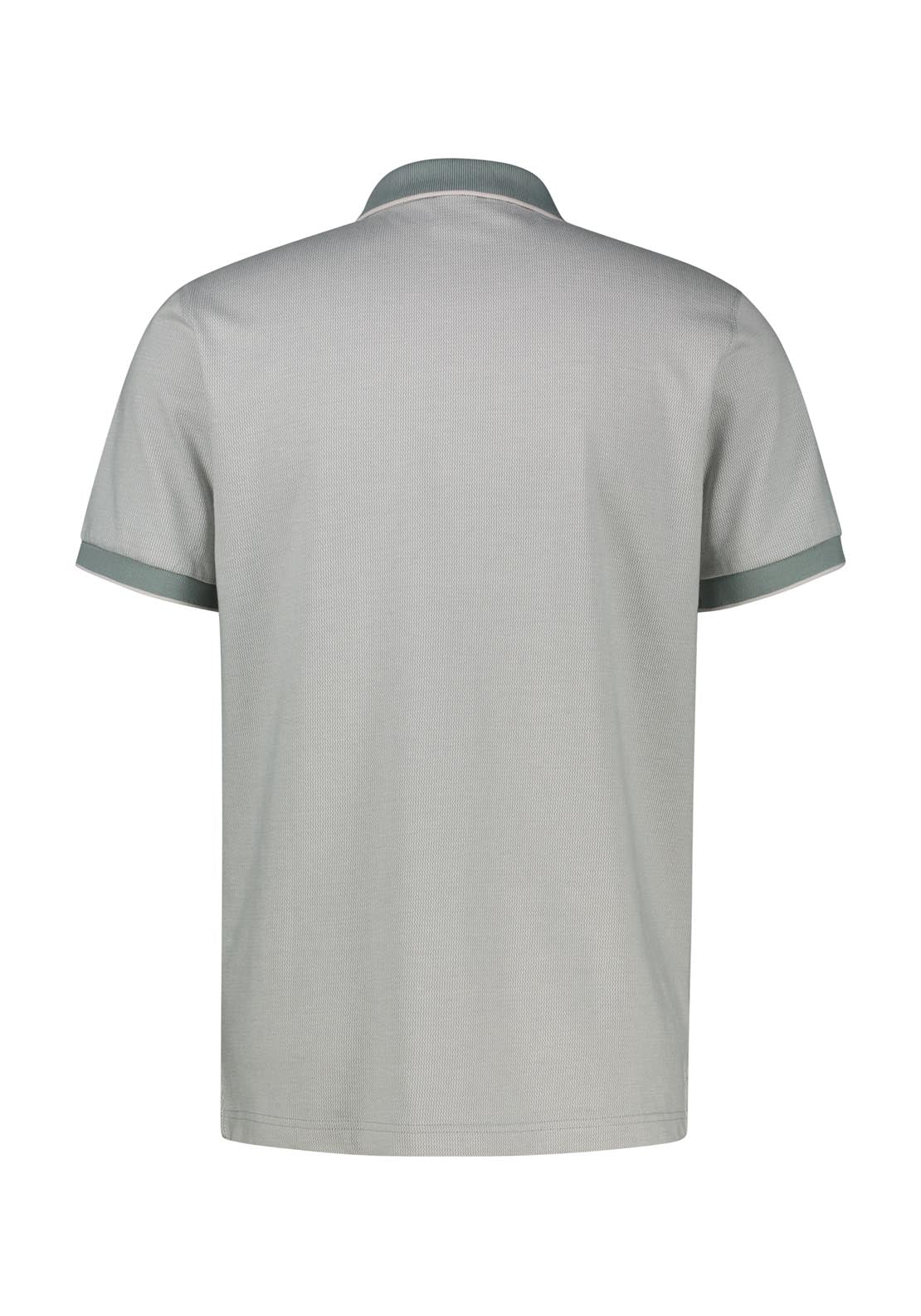 Lerros Short Sleeve Polo Shirt - Grey 2 Shaws Department Stores