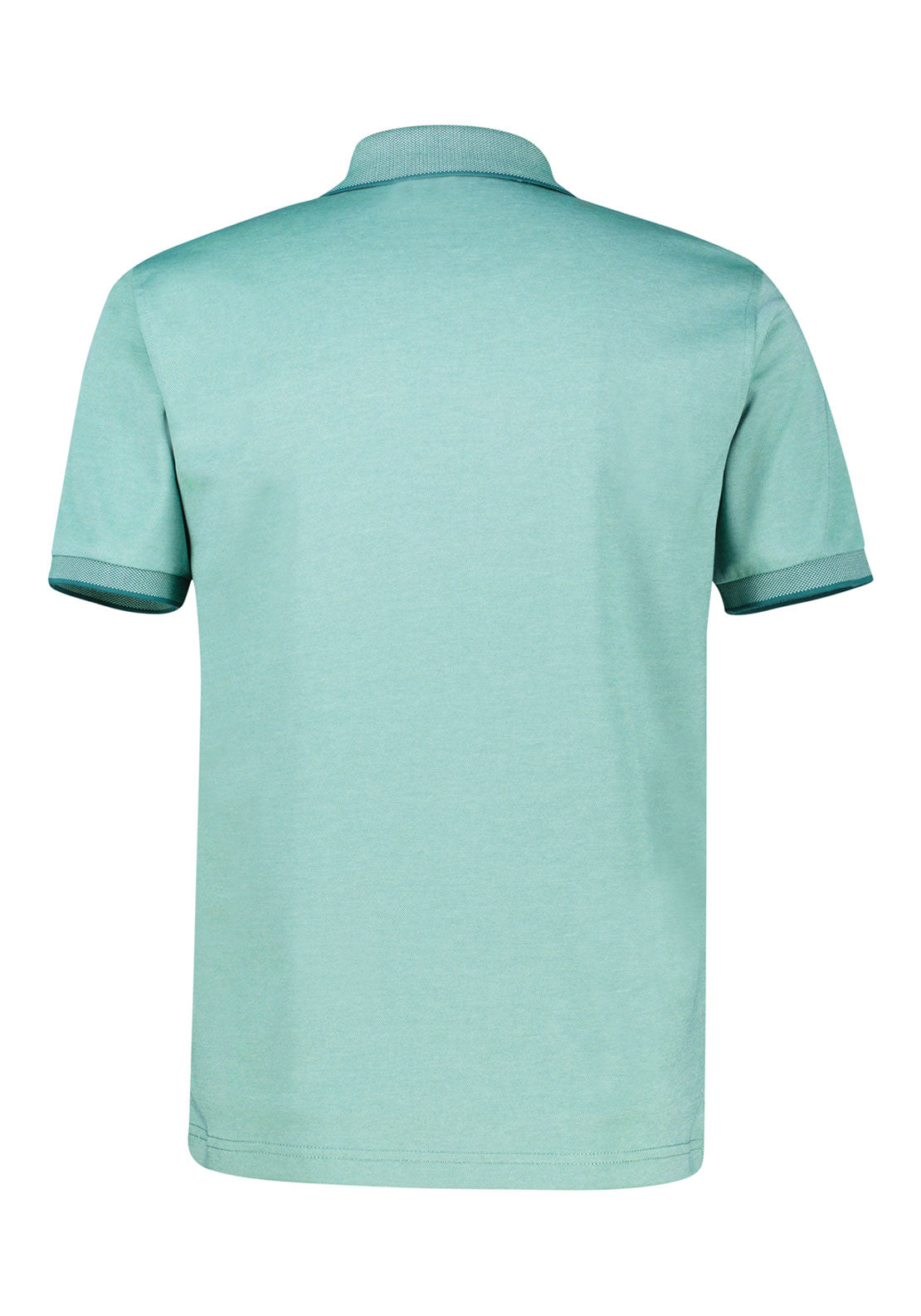 Lerros Cotton Pima Polo Shirt - Soft Teal 2 Shaws Department Stores