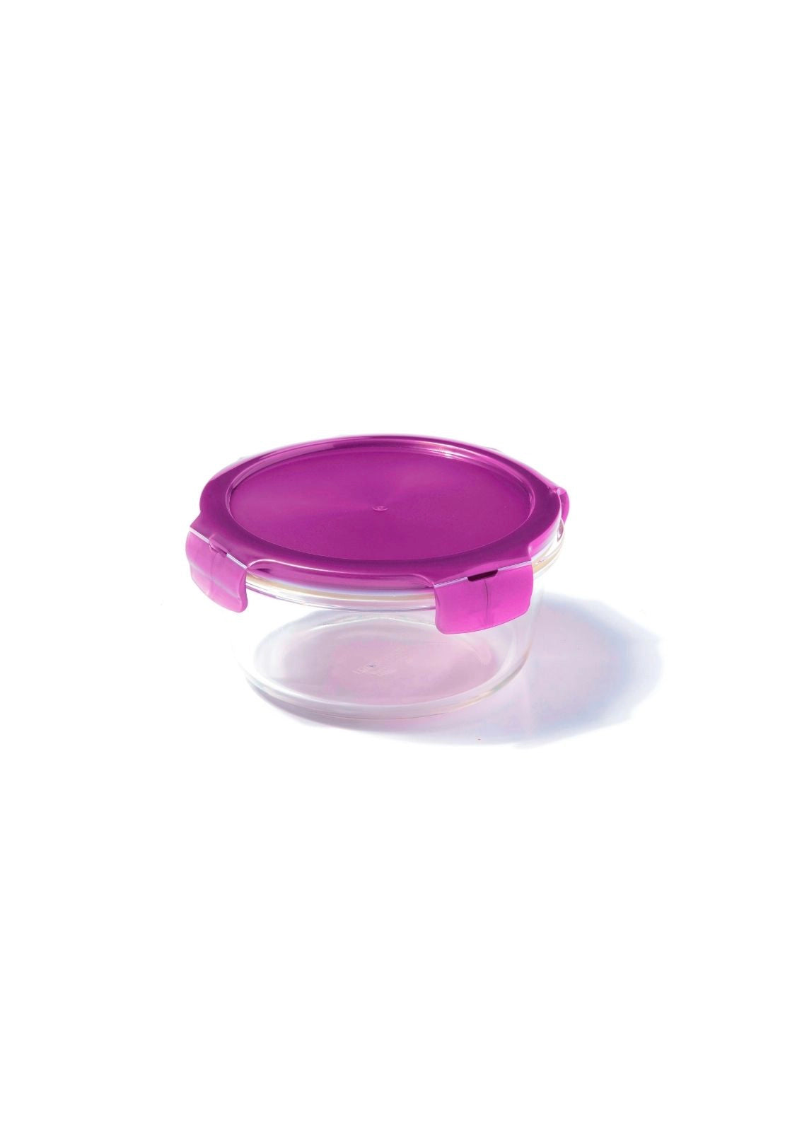 Locknlock Locknlock Eco Ovenglass Round 650ml - Pink 1 Shaws Department Stores