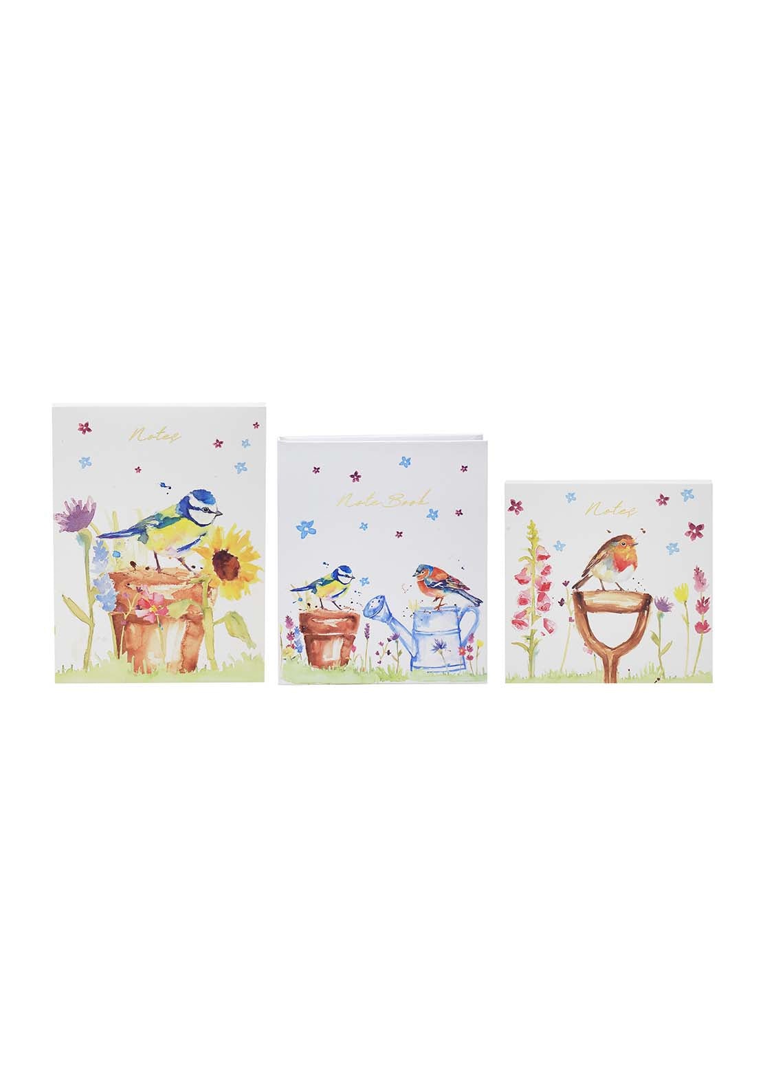 Lesser & Pavey Set Of Three Garden Birds Notepad 1 Shaws Department Stores