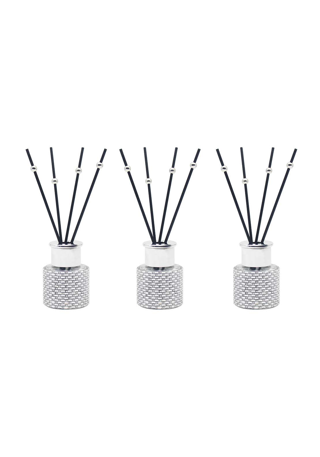 Diamonte Silver Diamante Diffuser Set of 3 1 Shaws Department Stores