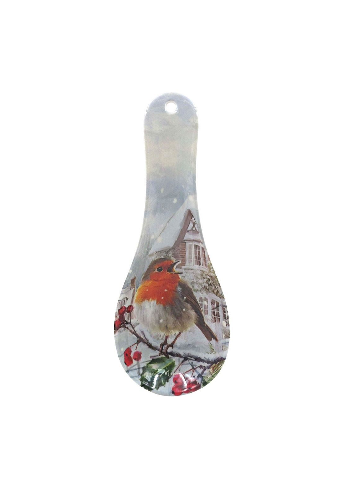 Christmas Robins Spoon Rest