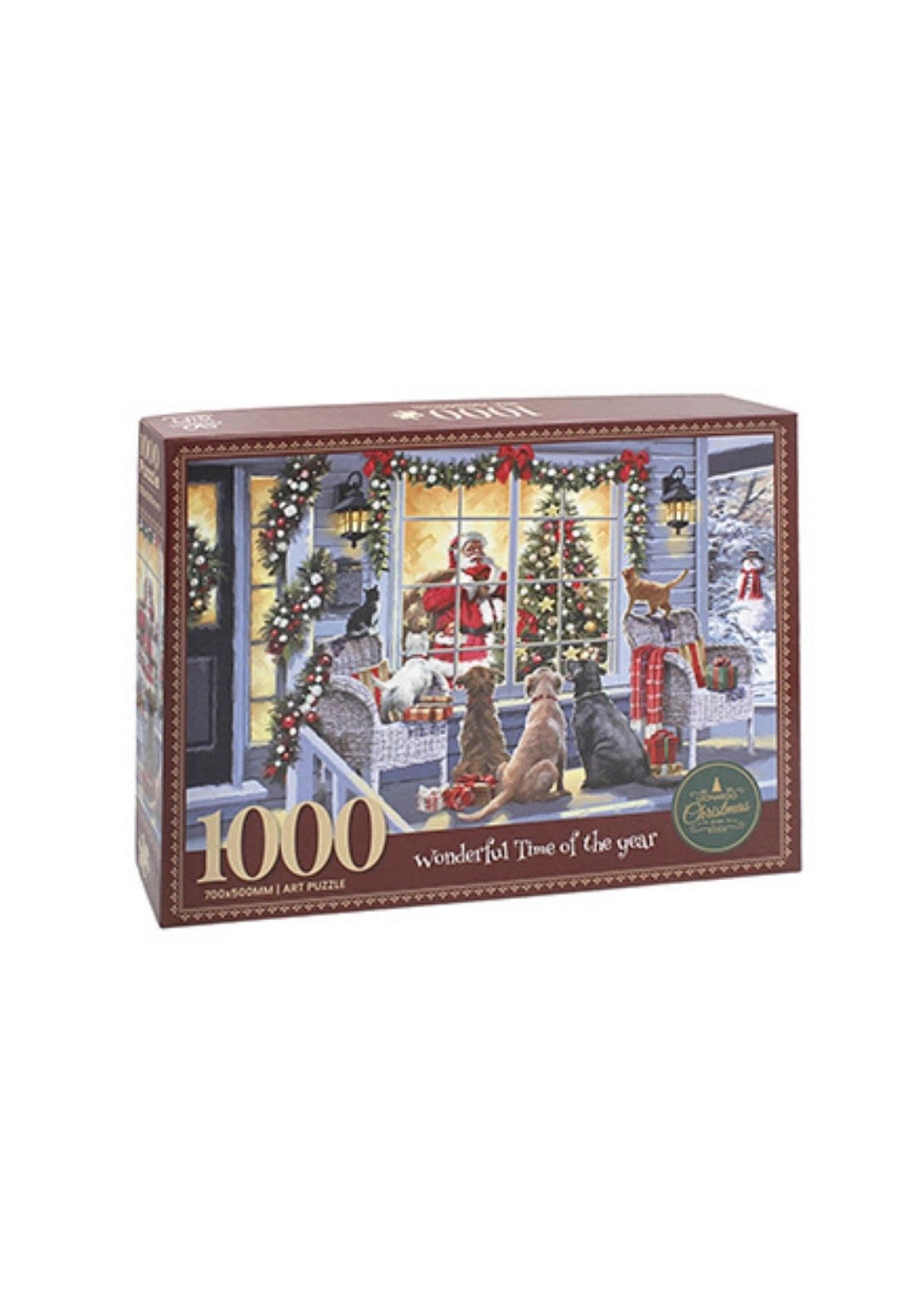 Cat & Dog 1000Pc Jigsaw Puzzle - Multi