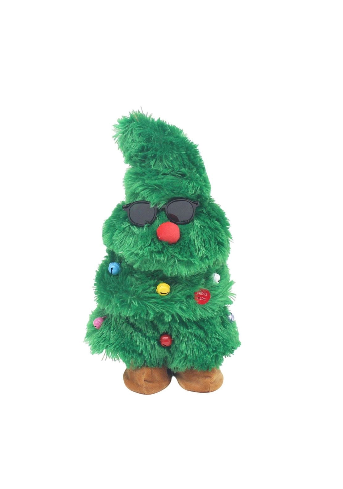 Dancing Christmas Tree With Music - Green