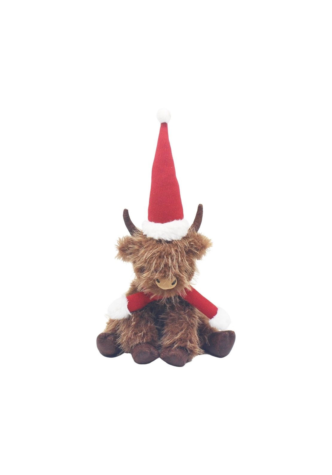 Christmas Henry Highland Cow Sitting - Multi