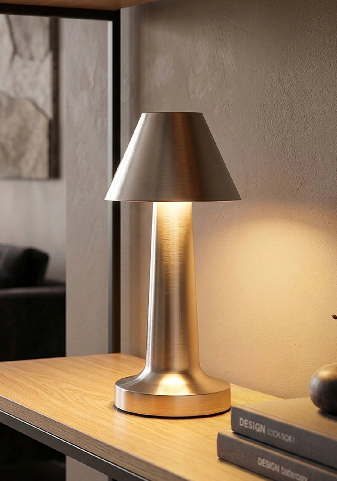 LED Touch Lamp - Grey