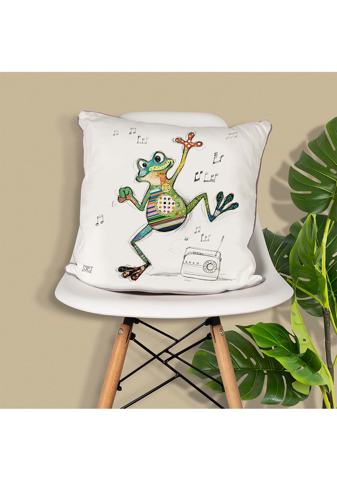 The Home Freddy Frog Cushion 1 Shaws Department Stores