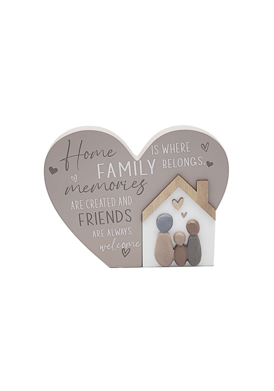 Lesser & Pavey Home Heart Plaque 1 Shaws Department Stores