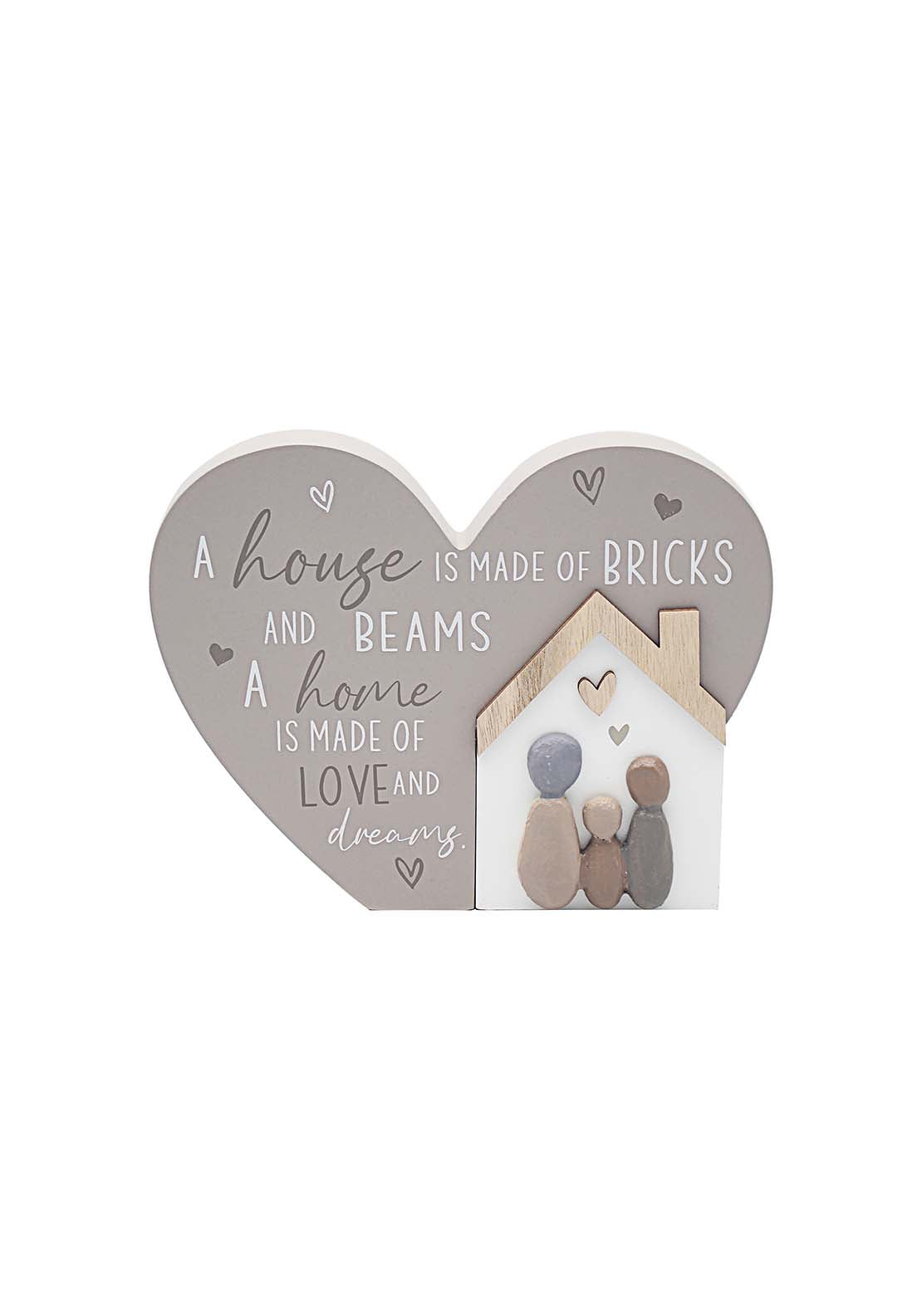 Lesser & Pavey House Heart Plaque 1 Shaws Department Stores