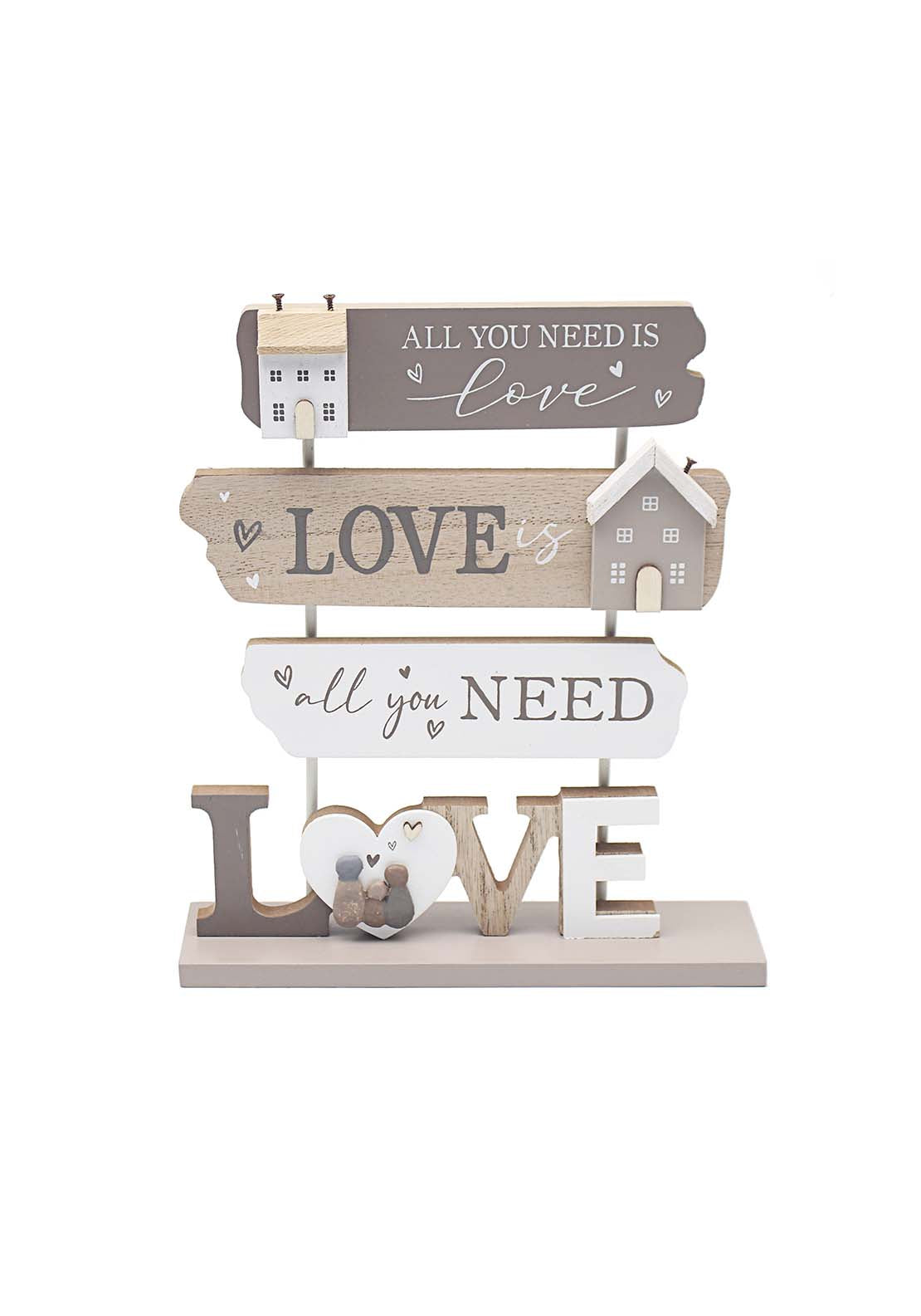 Lesser & Pavey Love Standing Plaque 1 Shaws Department Stores