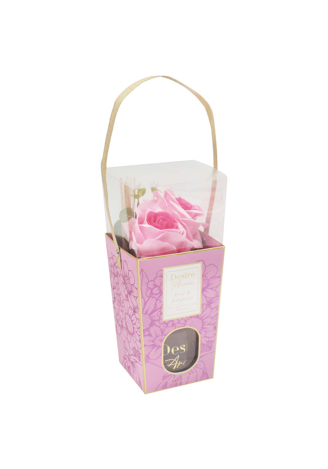 Pink Rose Bouquet Diffuser - Pink