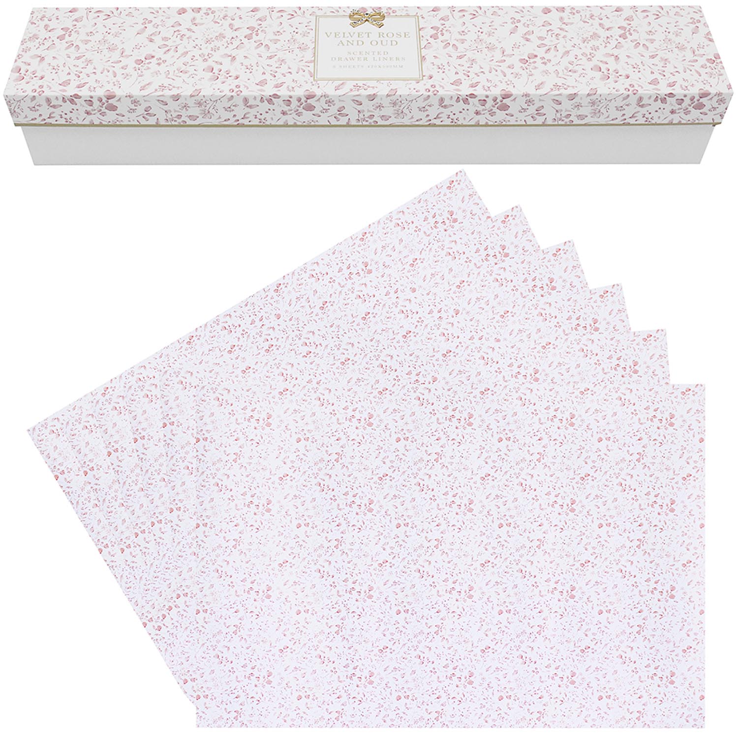 The Home Collection Drawer Liners Velvet Rose Oud - Rose & Oud 1 Shaws Department Stores