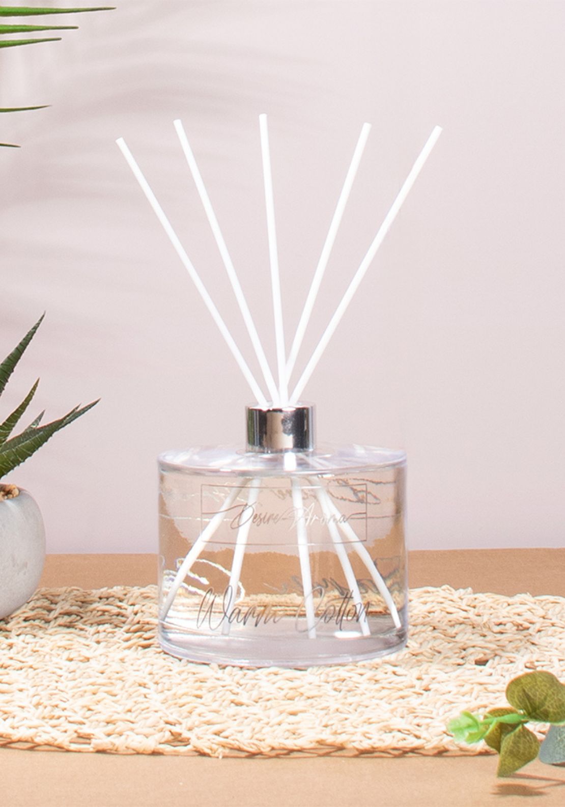 The Home Collection Warm Cotton Diffuser 500ml - Warm Cotton 1 Shaws Department Stores