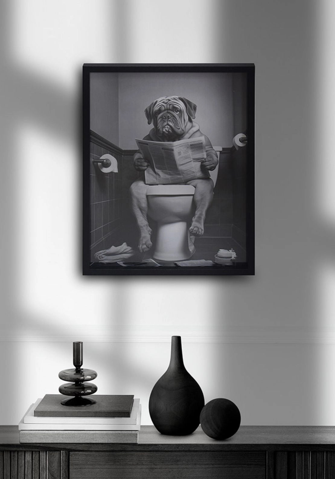 Bulldog Wall Art - Multi