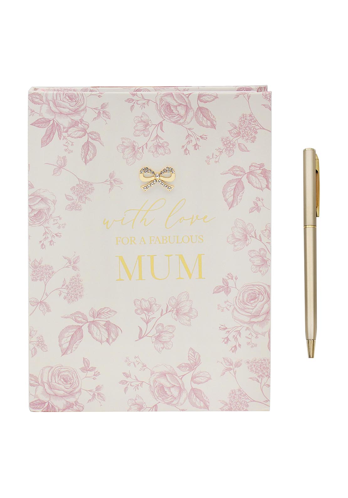 Fabulous Mum Notebook - Pink / White