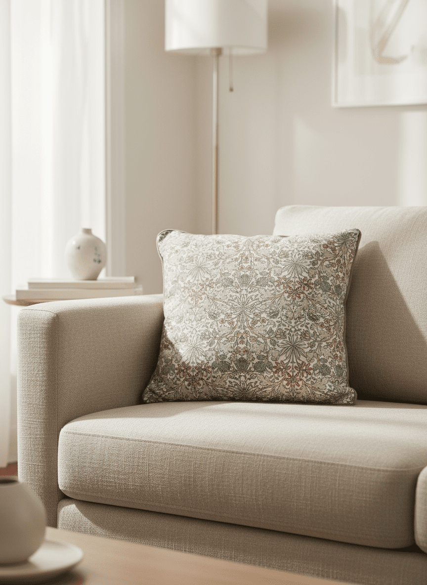 The Home Collection Floral Hyacinth Cushion 1 Shaws Department Stores