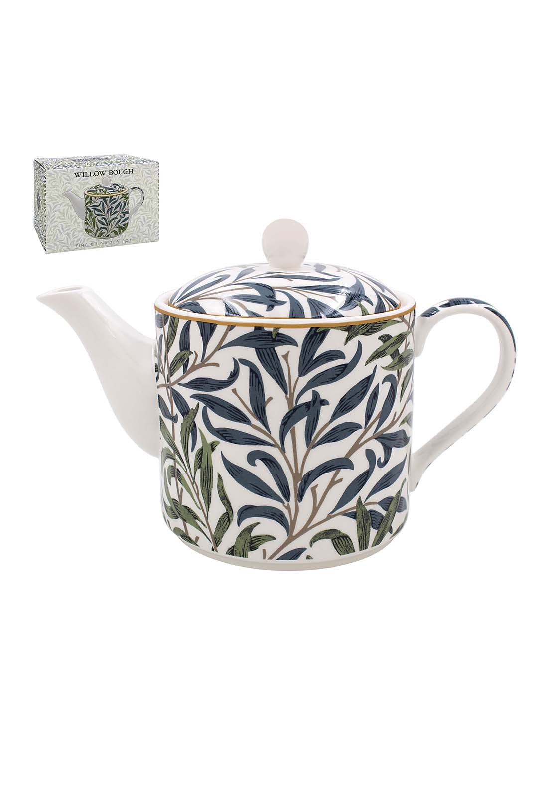 Lesser & Pavey Willow Bough Tea Pot 1 Shaws Department Stores